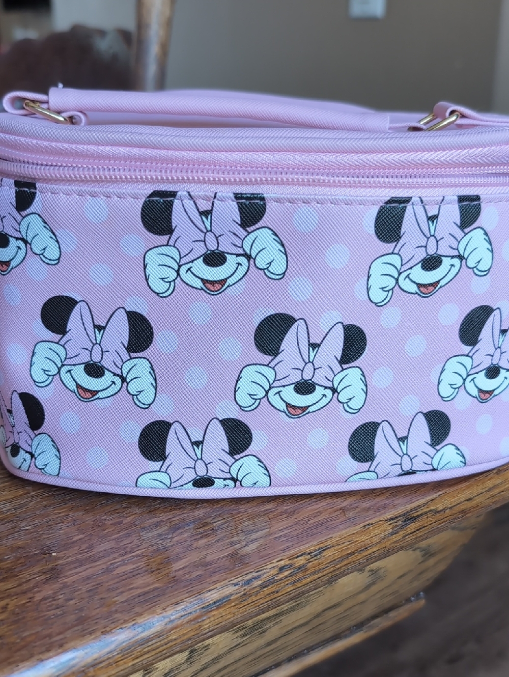 Minnie Mouse Cosmetic Bag Please See Description for Condition